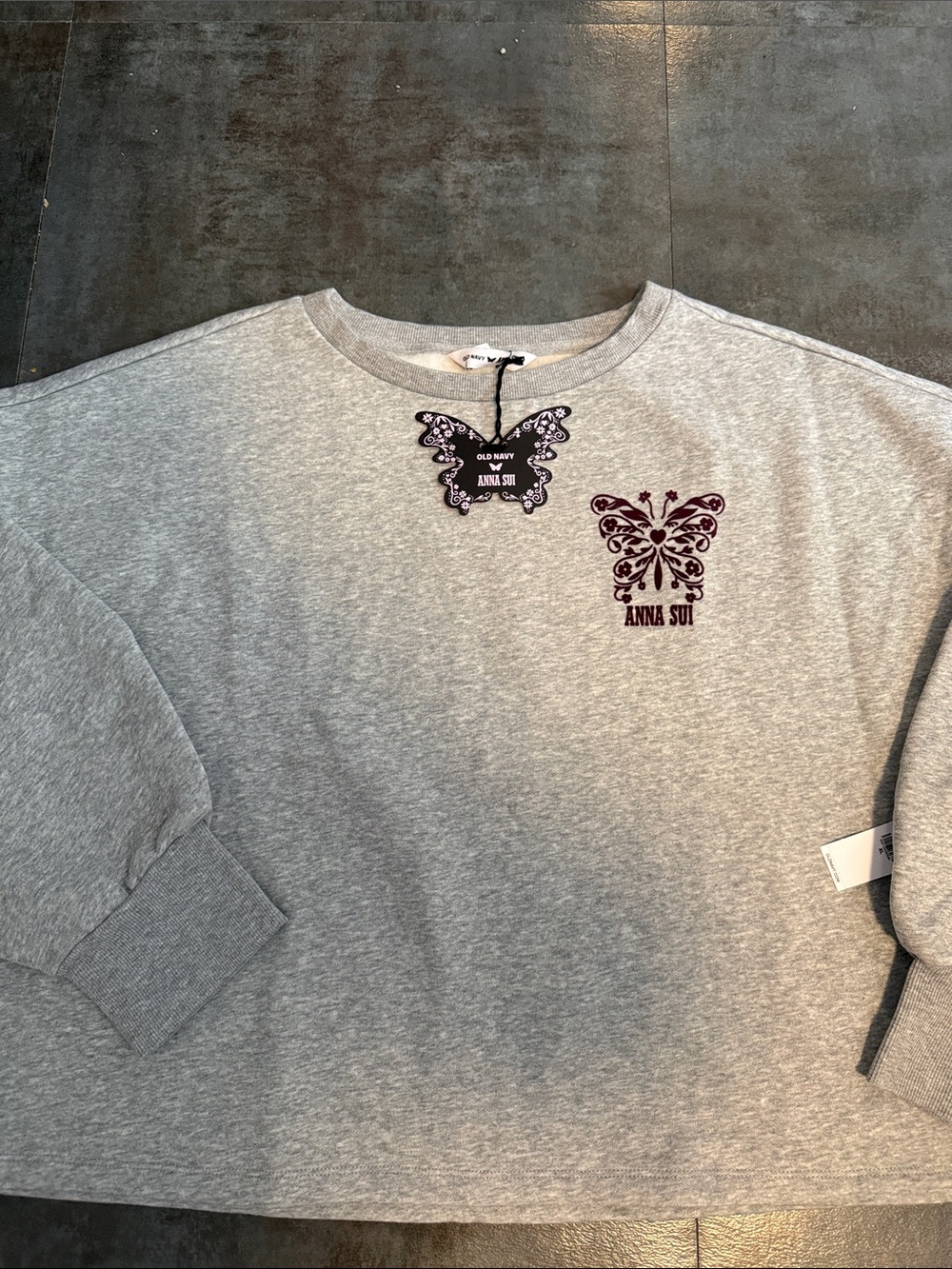 Anna Sui x old navy sweatshirt